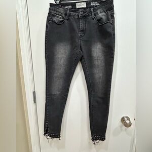 Lola Jeans Blair Sash Mid Rise Skinny jeans- size 30